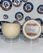 Custom "ALBERT PUJOLS" Auto Cue Ball Shot Glass - Hollowed Cue Ball