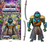[Masters of the Universe] Origins Turtles of Grayskull Stealth Ninja Leonardo Posable Action Figure Toy, Teenage Mutant Ninja & Motu Crossover