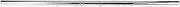 Haofy 22MM Motorcycle Straight Handlebar Retro Flat Bar 27.2in Length Black or Silver Iron Material with Universal Fitment for Most Motorcycles (Silver)