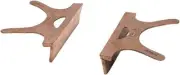 Wilton 404-5.5 Copper Vise Jaw Pads, 5-1/2" Jaw Width (63203)