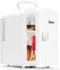 Astroai Mini Fridge, 4 Liter/6 Can AC/DC Portable Thermoelectric Cooler and Warm