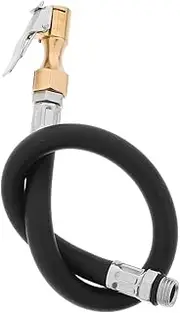 Ciieeo Long-lasting Air Compressor Flexible Hose Car Tire Pressure Adapter Inflation Valve Nozzle Connector Kit