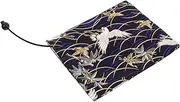 Operitacx Reusable Fabric Book Cover with Delicate Printing Protective Book Sleeve for Notebooks Stylish Design for Easy Identification and Daily Use