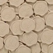 UNIQOOO Wax Seal Stickers - Eucalyptus Wedding Invitation Envelope Seal Stick...