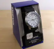 Casio Standard Multi Analog Men's Watch Silver w/ White Dial 12/24 Hours Quartz