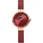Bering Women Watch Classic Solar - 14627-363 Meshband