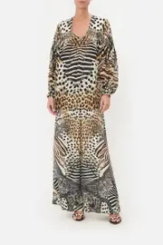 BLOUSON BLOUSE WITH NECK TIE FOR THE LOVE OF LEO