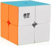 QY Toys Qidi S2 2X2 Speed Cube Stickerless Puzzle Cube for Kids