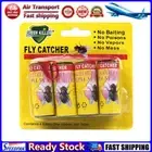 LF# Fly Strips Strong Adhesive Sticky Fruit Fly Trap for House Kitchen (Pink)