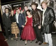 Actors Clive Owen Jessica Alba Mickey Rourke Brittany Murphy toget- Old Photo 2