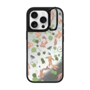 iPhone 16 Pro Mirror Ring Stand Case MagSafe Compatible Fish Pond