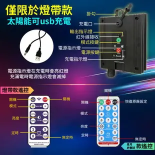 【免運】 【貨 太陽能裝飾燈 USB氣氛燈】太陽能燈串 太陽能LED燈條 USB燈條 露營燈 太