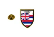 pins pin's flag national badge backpack hat shield world usa hawaii