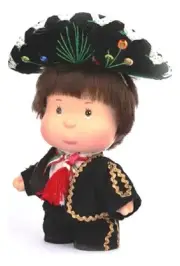 Pitukas Charro Mariachi Doll 6” Pituko Muñeca Clementina Made In Mexico Toy NEW
