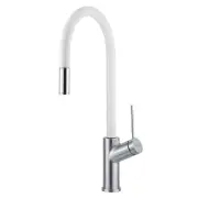 OLIVERI Vilo Pull Out Mixer - White VT0398B-WH