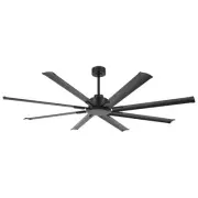 84" Ceiling Fan w/Ultra Quiet 6 Speed DC Motor, Aluminum Blades, Remote