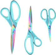 Craft Scissors Sharp Blades Fabric Scissors Rubber Soft Grip Handle Multipurpose