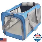 Atvobiy Cat Carrier for Small Cat Pet Carrier for Large and Medium Cat Puppie