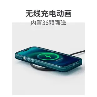 搞怪蝙蝠俠magsafe手機殼適用於蘋果13pro透明磁吸iphone13ProMax黑白漫畫蘋果12雙層保護手機12m