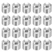 30Pcs Threaded Inserts, M2-0.4x4 & M4-0.7x4 Thread Repair Insert