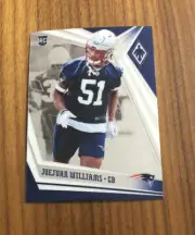 2019 Phoenix JOEJUAN WILLIAMS #144 RC Rookie Card Vanderbilt/Patriots