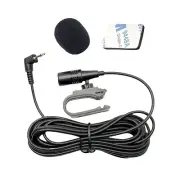 2.5mm Car Radio Microphone for Pioneer AVIC-W6500NEX AVIC-W6600NEX AVIC-W8400NEX