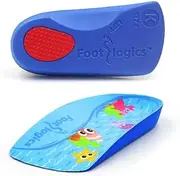 Footlogics Kid's Arch Supports 3/4 Length Orthotic Insoles, Toddler
