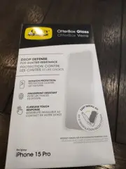 OtterBox Verre for iPhone 15 Pro Glass Screen Protector Clear