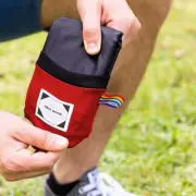 Mini Foldable Outdoor Pocket Blanket 59″ x 71″ Large 5 Ounces Lightweight Black
