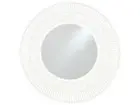 NEW Rattan Mirror Bayview WHITE finish - hamptons, coastal, beach 100cm
