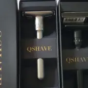 Adjustable 1-6 Double Edge Safety Razor with Chrome and Black Versions