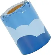 TOGEVAL 1 Roll Cloud Border Sticker Chalkboard Sky Border Trim Classroom Decorative