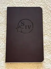 Maker's Mark S IV brown bourbon tasting notes book with Maker's intro