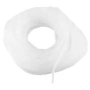 Spiral Cable Wrap 4mm 25m White Spiral Wrap Cable Binding Tidy Leads Wire Org...