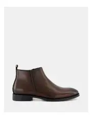 Bear Peter James Dress Boots in Brown