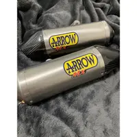 在飛比找蝦皮購物優惠-[全新] ARROW 箭牌 雙管 碳纖維鈦管身 短管 滑胎 