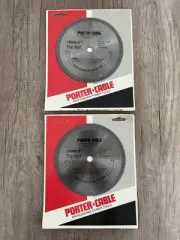Porter Cable 6” Thin Kerf Blade, N.O.S. (2) Saw Blades-Cat. 12152