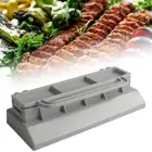 Manual Barbecue Skewer Tool BBQ Meat Skewer Maker Corn Fish DY