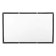 16:9 HD Curtain Display Screen Indoor Outdoor Home Theatre
