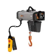 Electric Chain Hoist 1/4 ton 208~240V with Single-Speed Operation