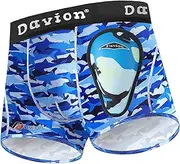 [Davion] Youth Boys Compression Shorts with Soft Protective Athletic Cup,Youth Cup Underwear for Baseball, Football, Lacrosse ，Hockey