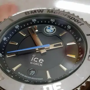 拼了! ＜鋼頭的＞40mm BMW ICE-Watch 賽車錶 男錶 石英錶 不銹鋼 耐看 耐用 S4