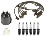 ACDelco Ignition Kit Distributor Rotor Cap Wire & Spark Plugs For C1500 K1500 V6
