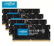 Crucial 8G 16GB 32GB 64GB RAM DDR5 SODIMM UNRANKED 4800MHz For Notebooks 64G KIT