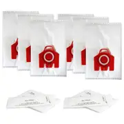 6Pack Replacement FJM 3D Efficiency Dust Bag for S200,S300,S600,S4 S6 Compact C2 C1 Series Canister