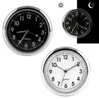 1pc Mini Car Clock On Board Clocks Watches Button Electronic Quartz Clock