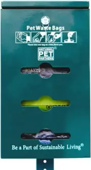 , Commercial Dog Poop Bag Roll Dispenser - Holds up to 800 Dog Poop Bags, Dog S