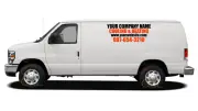2x Large Cooling & Heating Business Company Vinyl Decal Sticker Sign Van Truck