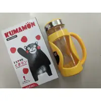 在飛比找蝦皮購物優惠-日本kumamon熊本熊隨身玻璃杯-隨身水瓶-環保水壺