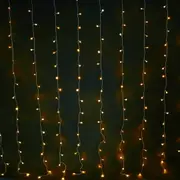 160 Warm White LED Curtain Light